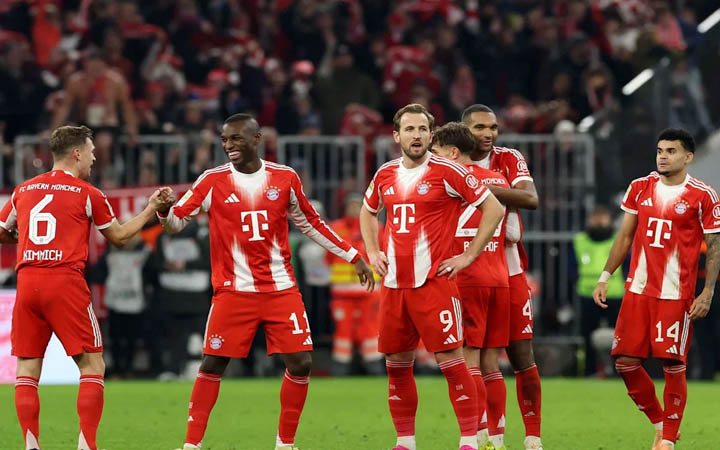 অতিরিক্ত সময়ের দুই গোলে বায়ার্নের নাটকীয় জয়